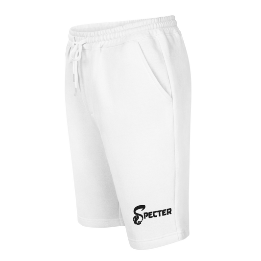 Specter Classic Logo Fleece Shorts Wht